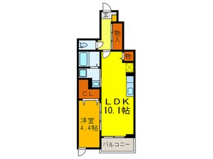 丸信ハウスⅡの物件間取画像